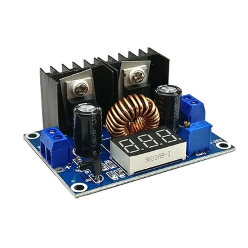 XH-M404 DC 전원 공급 장치 스텝 다운 모듈, 디지털 디스플레이 전압 조정기 8A, Xl4016E1 칩 J