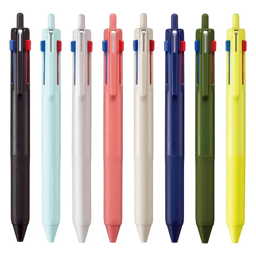 1PC Japan UNI JETSTREAM Multi-function Pen Three Color Ballpoint Pen SXE3-507 0.5/0.7mm Back To School Supplies Stationery