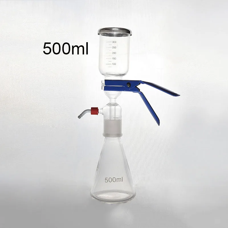 LAB 250ml/500ml/1000ml Vacuum filtration apparatus,membrane filter,Sand-Core Filter Equipment