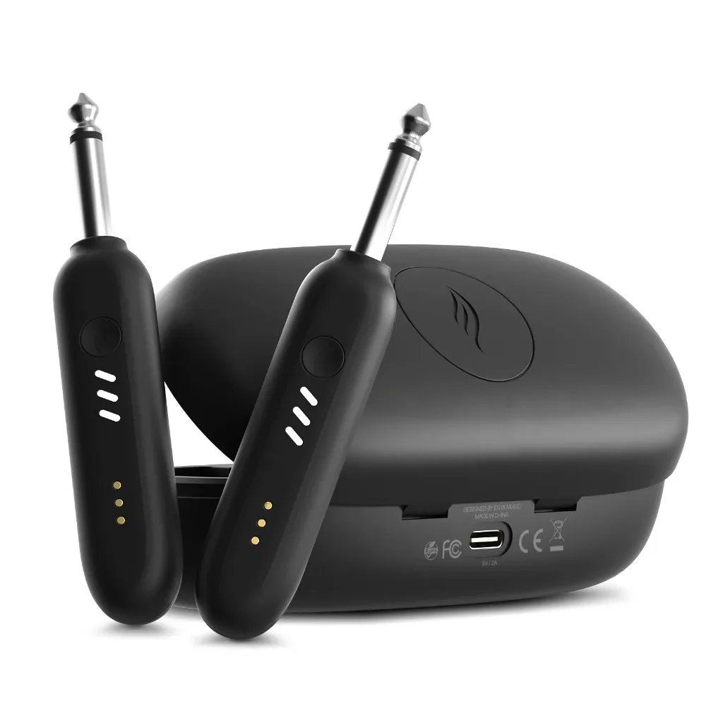 Enya WB1 Wireless Guitar System UHF 3.0 Audio Wireless Guitar Transmitter and Receiver For Electric Instrument For Bass