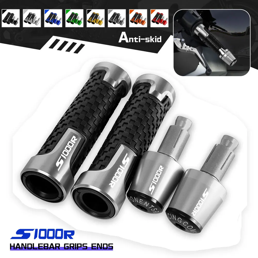 

FOR BMW S1000RR 2009 2010 2012 2013 2014 2015 2016 2017 Motorcycle Handle Bar End Handlebar Grip Ends Anti Vibration Slider Plug