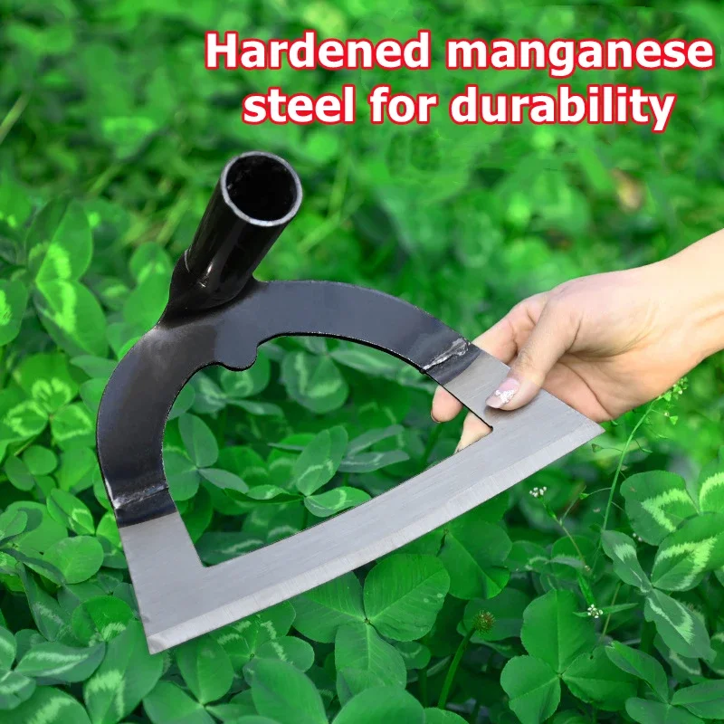 Heavy-Duty Manganese Steel Handheld Hoe - Perfect For Gardening, Weeding & Soil Loosening Must-Have Tool For Your Garden Arsenal 2