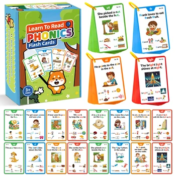 Kids Phonics Flashcards Set 1
