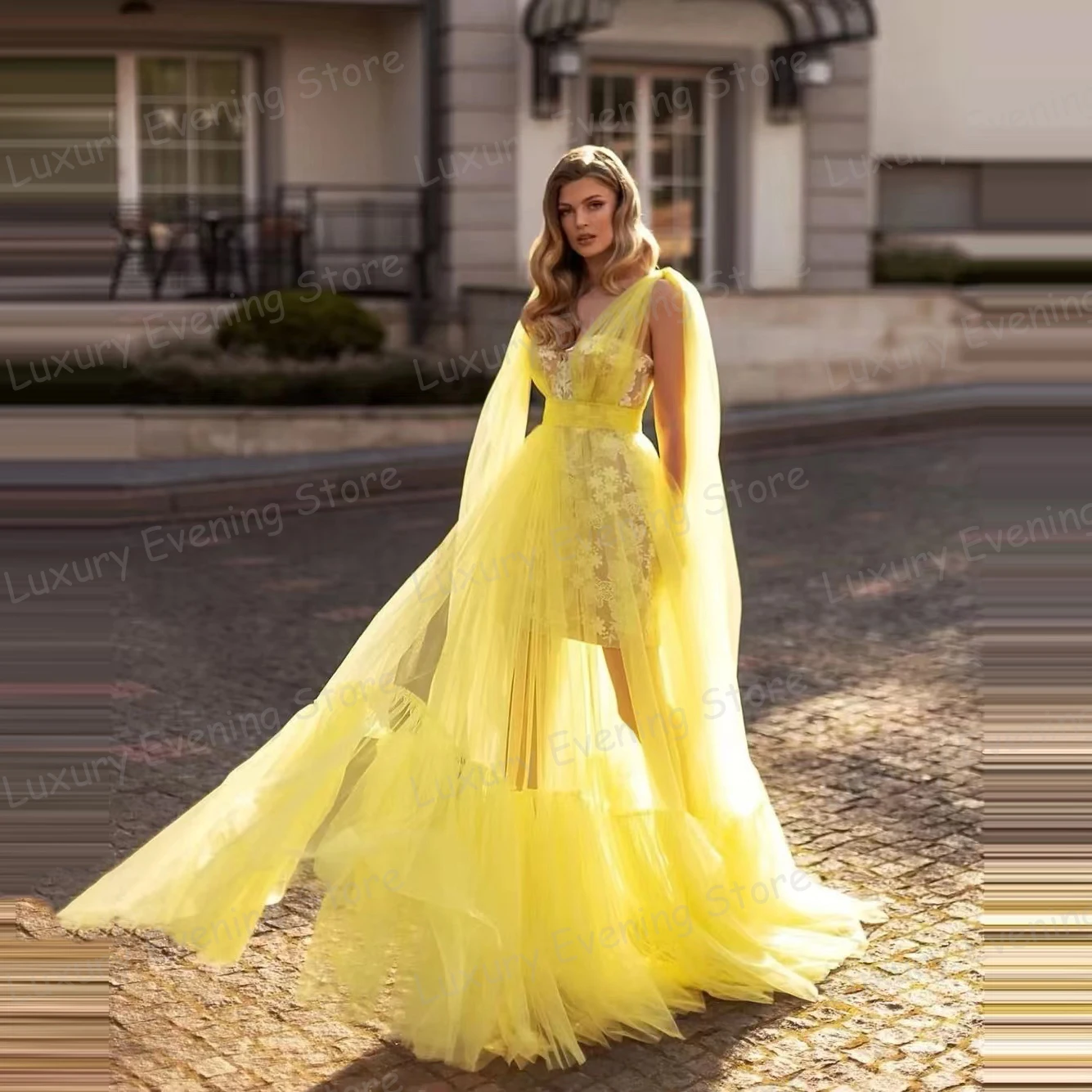 

Elegant Princess Women's Evening Dresses A Line Sexy Appliques Strapless Prom Gowns Sleeveless Beautiful Fashion Party Vestidos