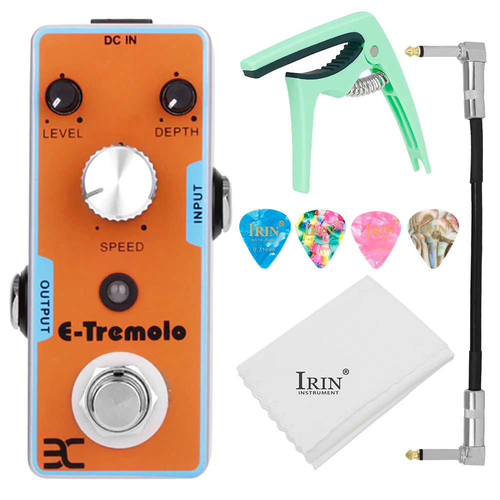 

ENO TC43 Tremolo Guitar Effect Pedal True Bypass Processors Full Metal Shell Tremolo Pedal Electric Guitar Effects Pedal Parts