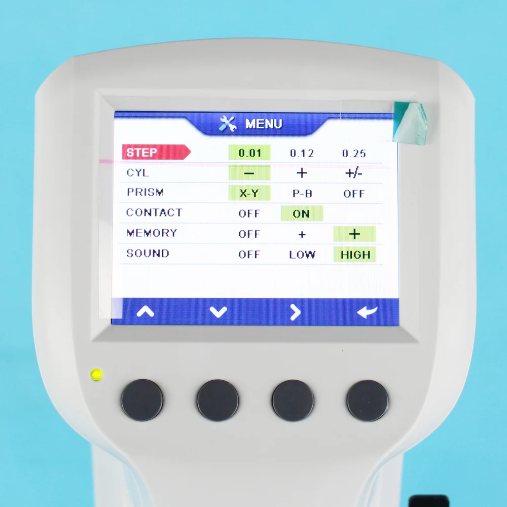 Compact Auto Lensmeter Digital Focimeter Automatic Lensometer With Aluminum Carry Case No Printer