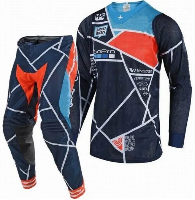 

HOT sall Motocross Gear Set ATV MX Moto Combos Off Road Motorcycle Jersey And Pants Gloves mx02