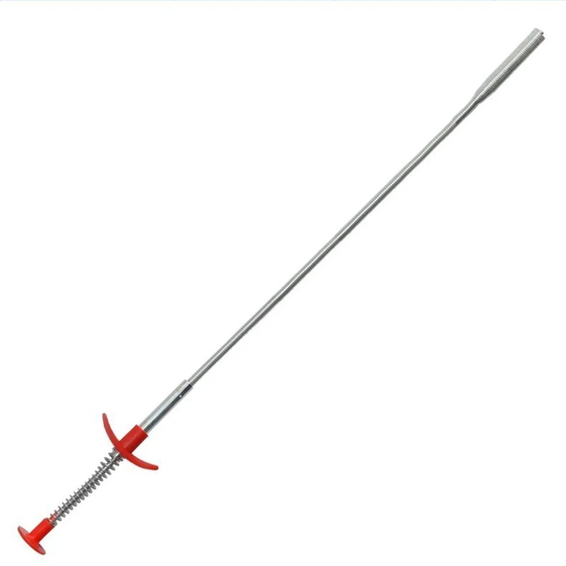 Long Reach Flexible Hair Catcher Claw Screw Drain Sink Key Pick Up Tool Grabber Cleaner 60cm shower drain catcher hair drain catcher hair drain filter floor drain hair catcher drain hair catcher floor drain hair filter