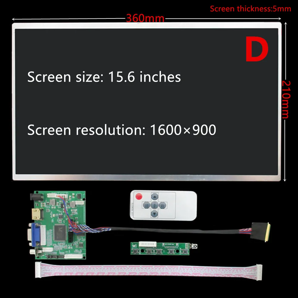 13.3/14/15.6 ġ 1600*900 LCD ȭ ÷   ̹ , ǻ  ȭ,   PC