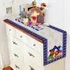 Happy Passover Linen Table Runners Dresser Scarves Table Decor Farmhouse Dining Table Runners Holiday Party Jewish Decorations 2