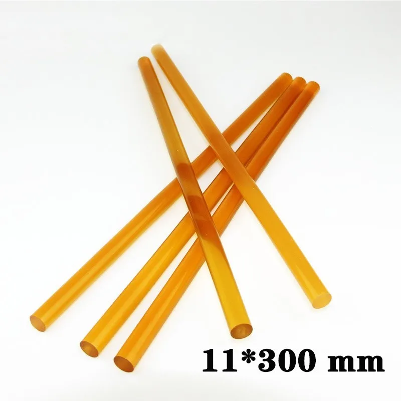Hot Melt Glue Sticks 5pc/pack for Hair Extensions 300*11mm Hot Melt Glue Sticks Hair extension Tools hot hair glue