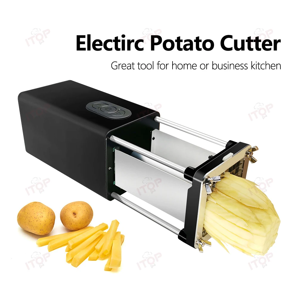 ITOPElectricPotatoChipsCutterFrenchFriesVegetableCutting