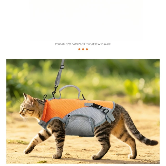 1PC New Pet Bag  Portable Backpack for Going Out  Cat Handbag  Towing Cat Clothes  Small Dog Backpack cat handbag 6