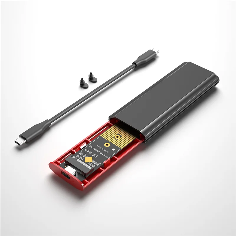 M2 SSD NVME Ŭ M.2-USB 3.1 SSD ڽ ̽, M.2 PCIe NVMe M Ű 2230, 2242, 2260/2280   , 