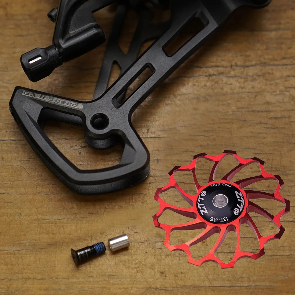 ZTTO Ceramic Bearing CNC Bicycle Jockey Wheel Pulley
