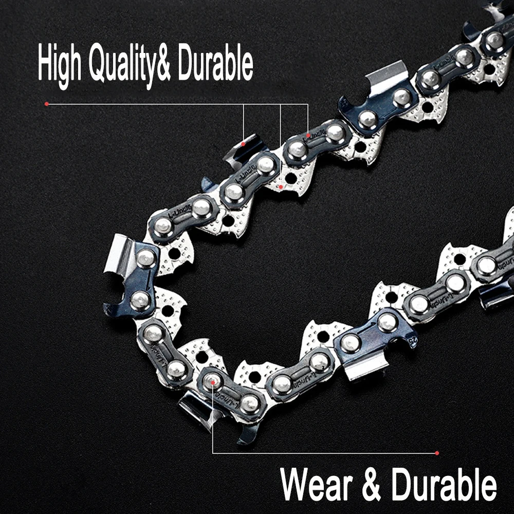 Guide Porte Lame 1 Chaine De Tronçonneuse 3/8" 52 T Coupe . 35 Cm De Coupe