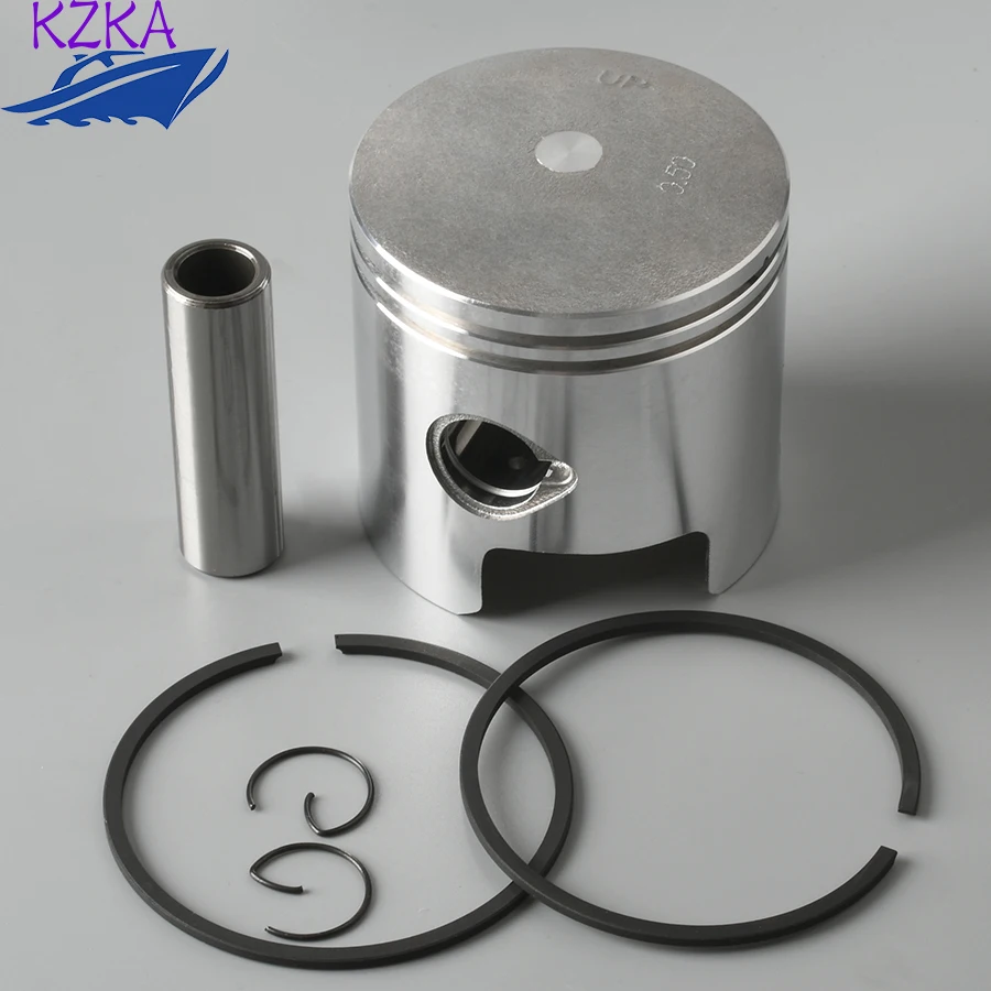 346-00004-1 piston kit +0.5mm For TOHATSU Outboard 25/30 HP Piston Kit - 0.50 with Piston Ring 346-00004 34600004 68.5MM