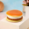 Creative Burger Squeeze Toy 3D Squishy Hamburger Fidget Toys Slow Rebound Decompression Silicone Squeeze Ball Fidget Sensory Toy 6