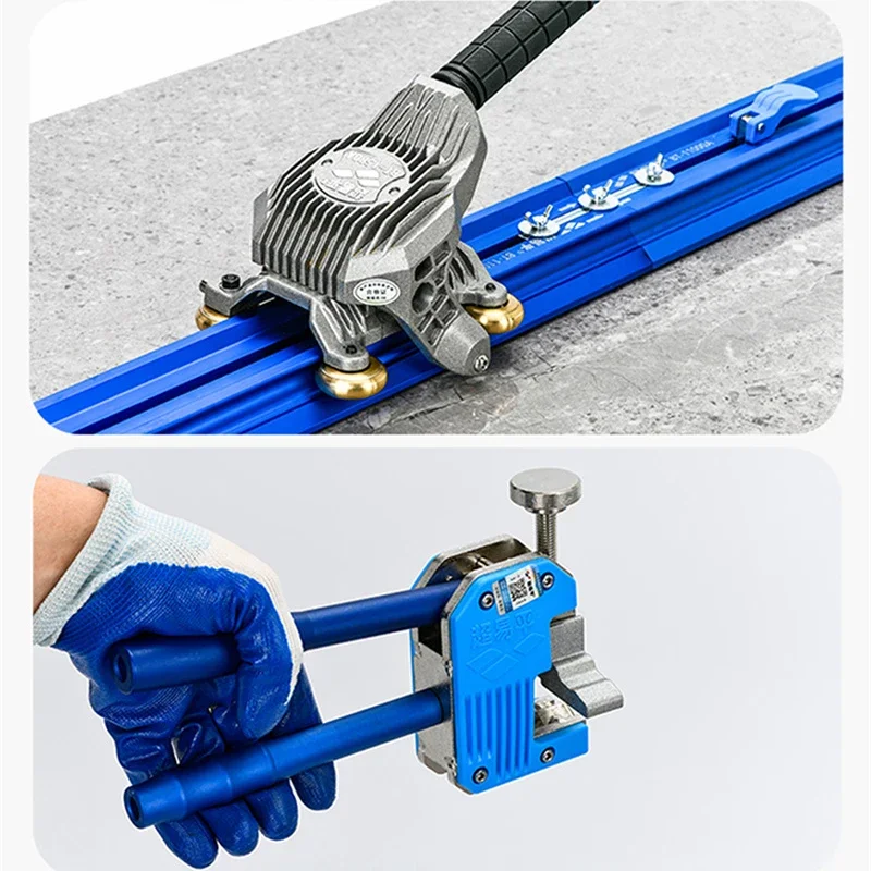 Portable High-precision 400cm Manual Tile Cutter for Large Format Tile Slab Ceramic Hand Tile CuttingMachine 3