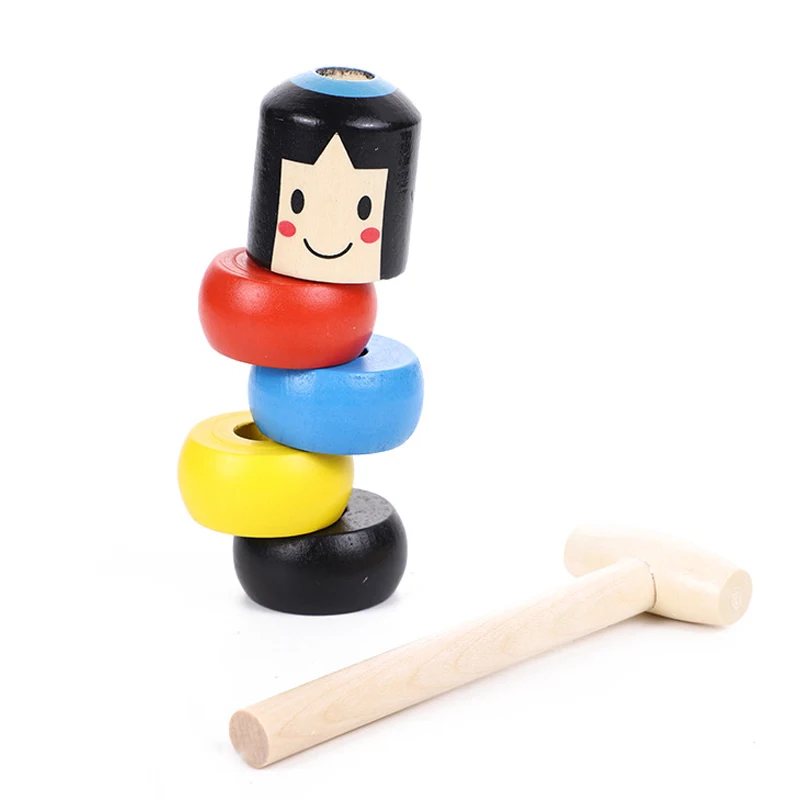 재미 있은 불멸의 Daruma 깨지지 않는 나무 남자 아이들을위한 멋진 물건 마술 트릭 파티 게임 Juguetes Novedosos