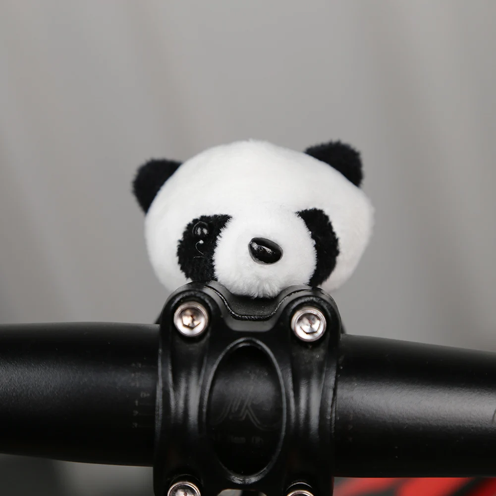 3 stücke niedlichen Plüsch Panda Anhänger für Fahrrad Fahrrad Motorrad  Fahrrad Lenker Griff dekorative Panda Puppen Drop Ornamente - AliExpress