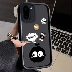 Flexible Silicone Shockproof Case with Coffee Big Eye Print Pattern for OnePlus 15R (HFTYJTKT010)