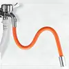 Faucet Extension Tube Rotatable Extender Hose Bendable/Shapable/Flexible Water Tap Pipe Splash Proof Foaming Mout 5
