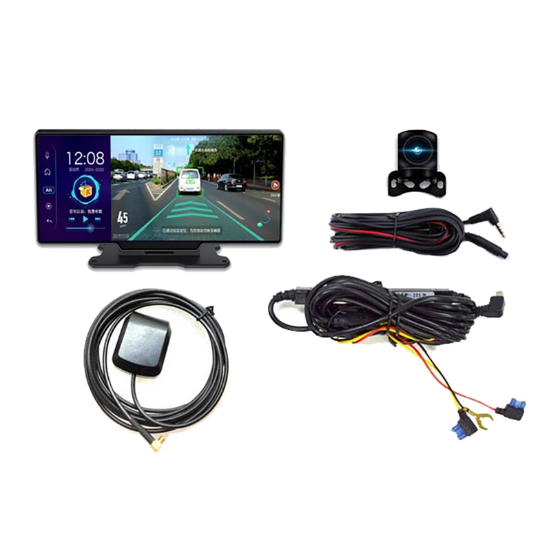 

Видеорегистратор на приборной панели, 11 дюймов, 4G ADAS, Android, GPS-навигация, HD 1080P, двойной объектив, Wi-Fi, Bluetooth