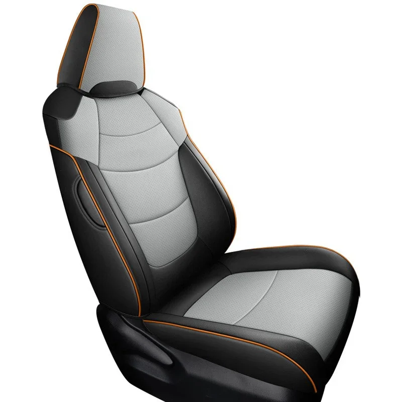 Originální auto 1: 1 design auto Seat kryty plný sada pro Toyota RAV4 2020 2021 2022 2023 hybrid/gasoline kůže ochranný sada