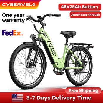 1000W Step-Thru Commuter Bike 1