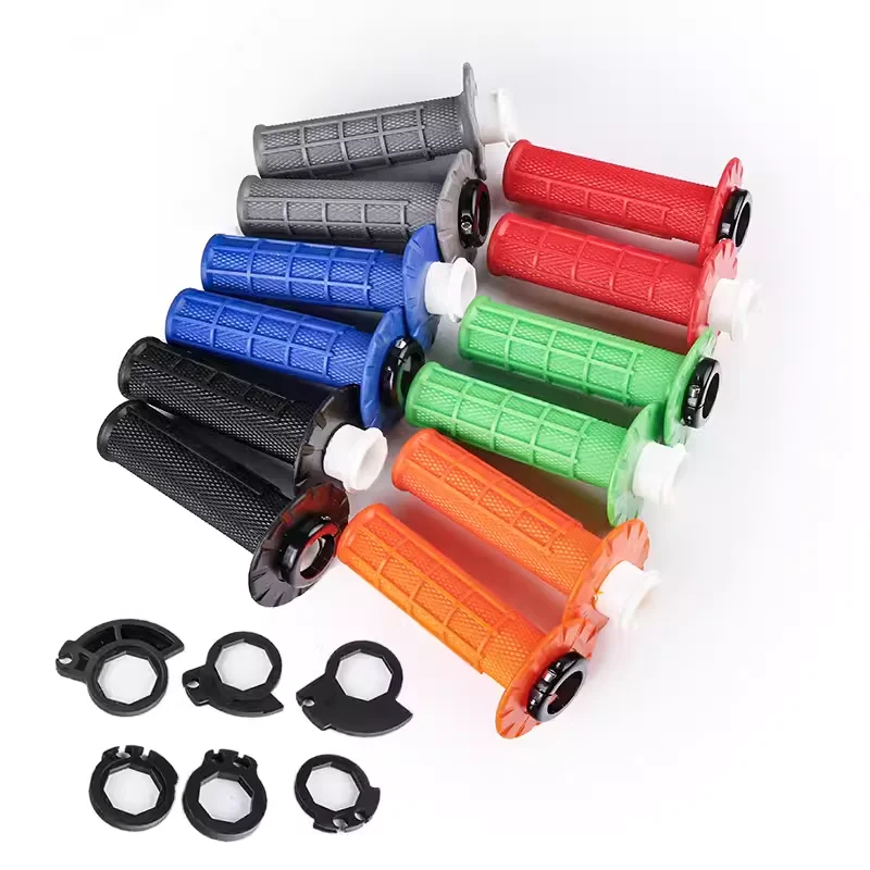 MotorcycleGrips7822mmHandGripWTheSnaponCamLockonGrips