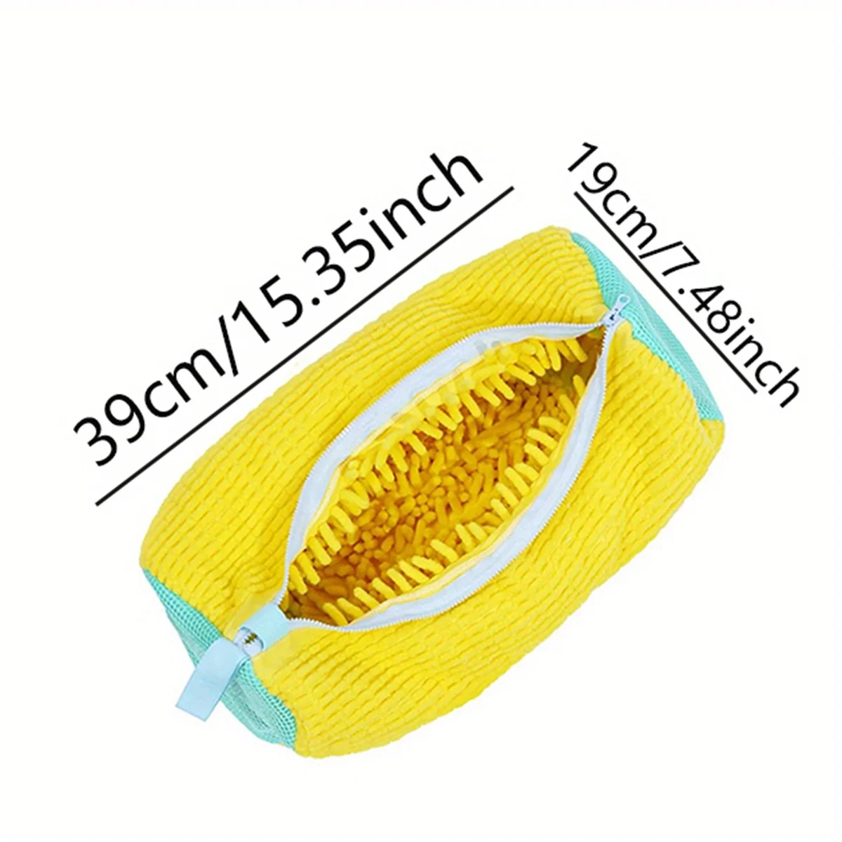 1/2PCS Wash Shoes Bag Padded Net Laundry Shoes Protector Fluffy fibers Polyester Washing Shoes Machine Laundry Bag Drying Bags