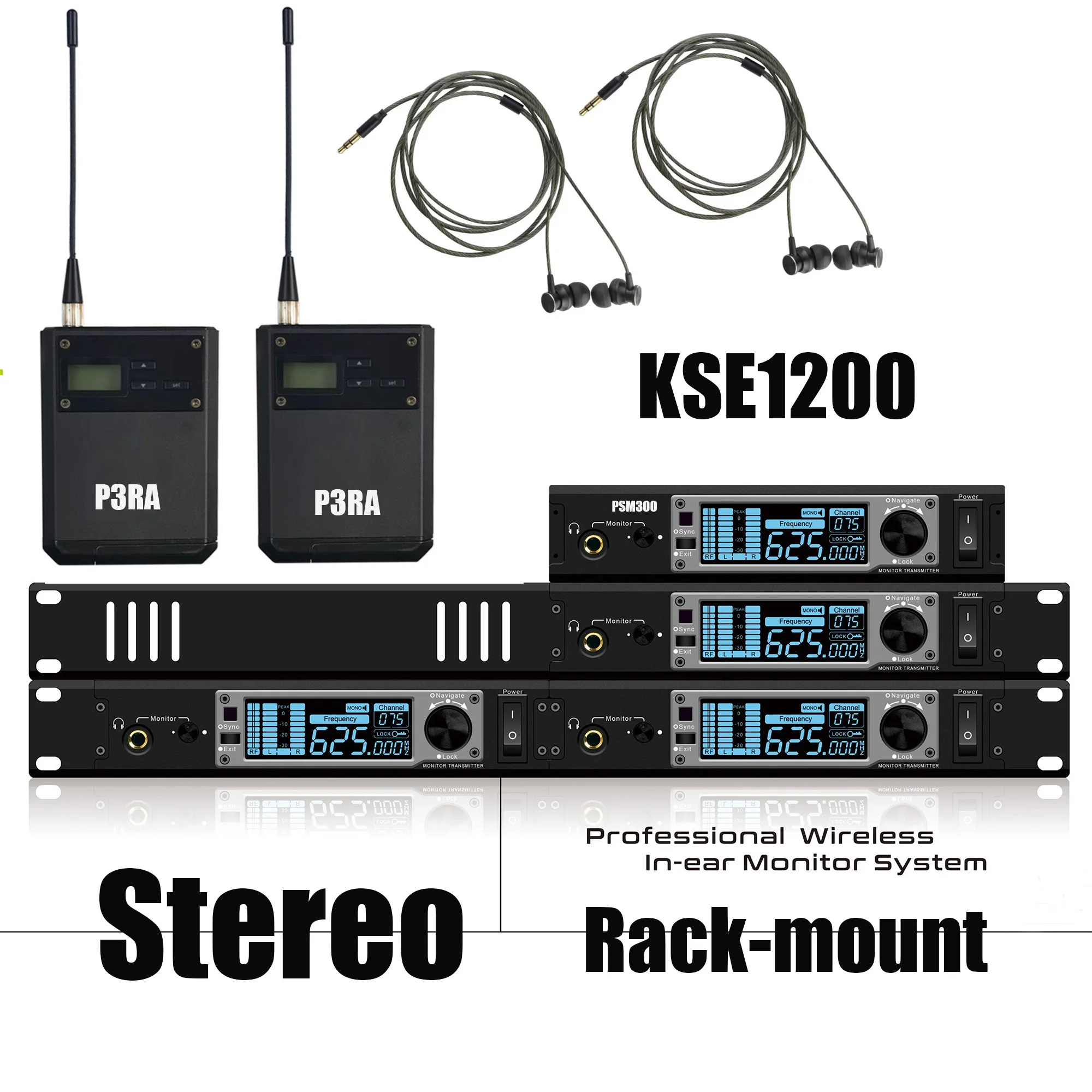 Betagear Stereo In Ear Monitor System, monitor de palco, sistema