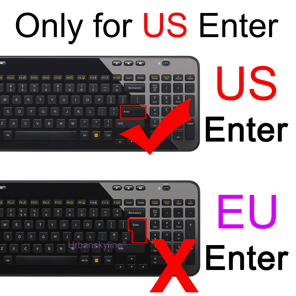 Clear Silicone Keyboard Protector Cover - Wireless Protective Skin