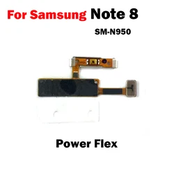 Premium Power and Volume Button Flex Cable Replacement for Samsung Galaxy Note Series (Power Note 8)