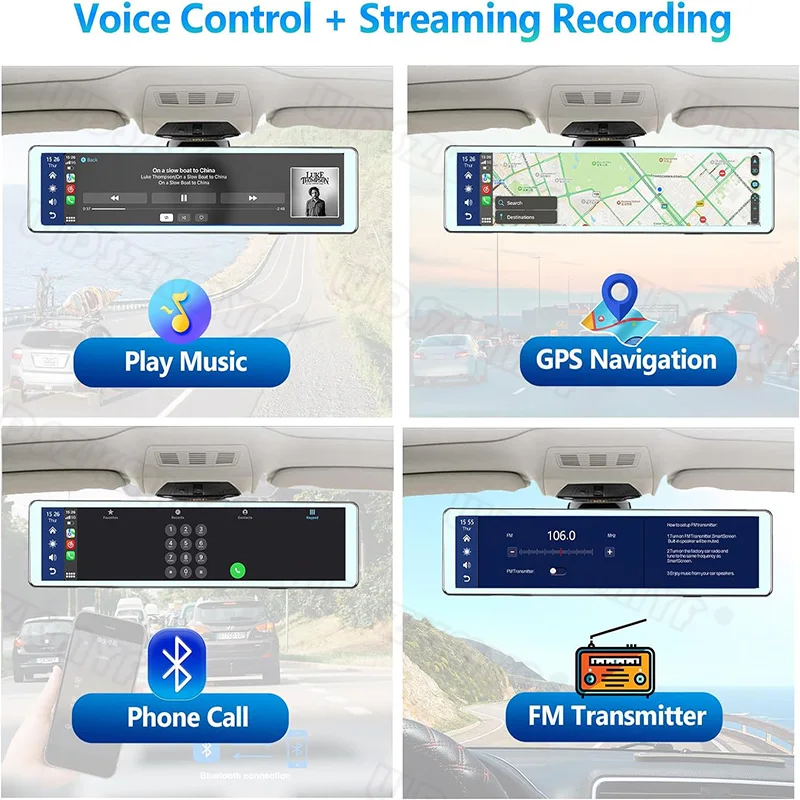  ķ  ī÷, ȵ̵ ڵ   ڵ DVR, BT FM Ʈ, ̷  , ڵ ׼, 12 ġ, 4K