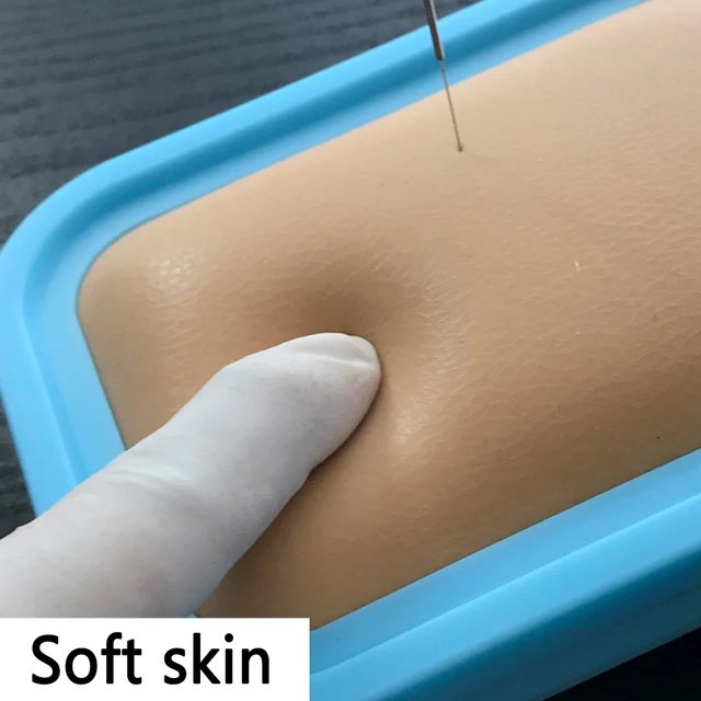 Acupuncture Skill Practice Skin Model Acupuncture Learning Skin Model Skin Suture Practice Pad for Surgery Simulation Training 1