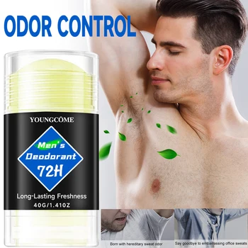 Men's Deodorant Stick Anti Sweating Keep Drying Lasting Fragrance Remove Armpit Odor Underarm Refresh Sticks Fade Body Odor 1
