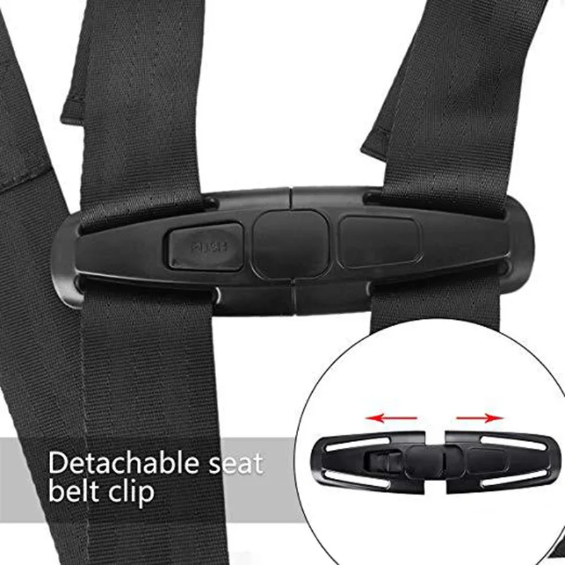 Car Seat Chest Harness Clip Highchair Safety Protection Seat Belt Buckle Harness Strap Lock Anti Slip Kid Adjustable Chest Clip