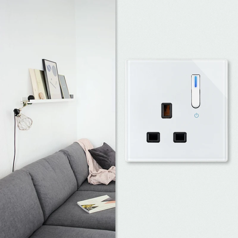 Spina UK presa di corrente 13A con caricatore USB presa a muro