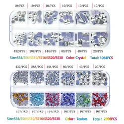 Rhinestone Applicator Wand Tool Kit with Premium Clear Crystal Hot Fix Rhinestones - US PLUG (JPHZSet-2-03)