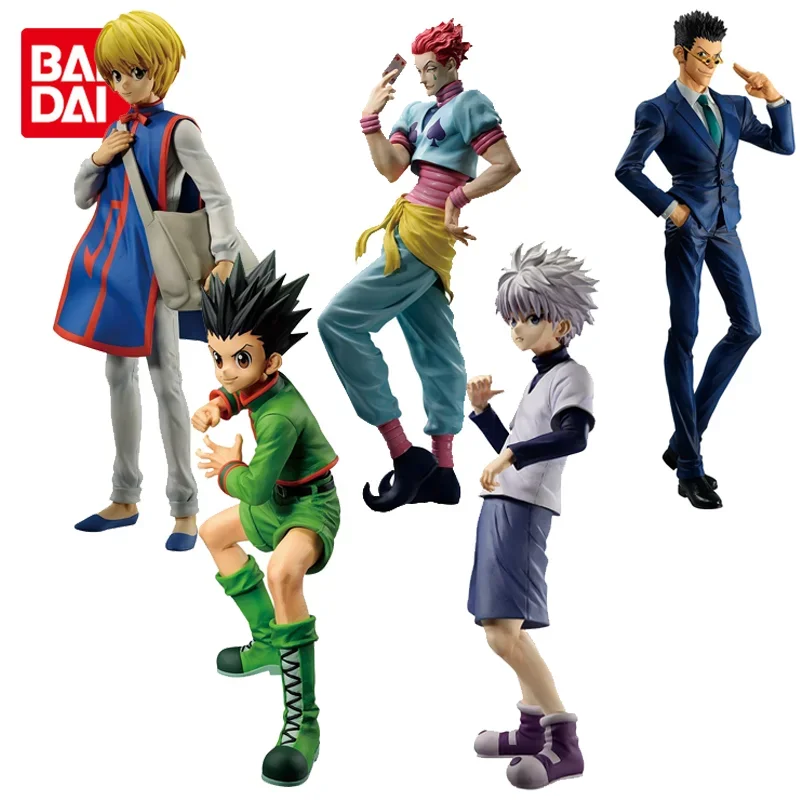 

Bandai Original Ichiban KUJI HUNTER×HUNTER Gon Freecss Killua Zoldyck Anime Action Figure Toys For Boys Kids Birthday Gifts
