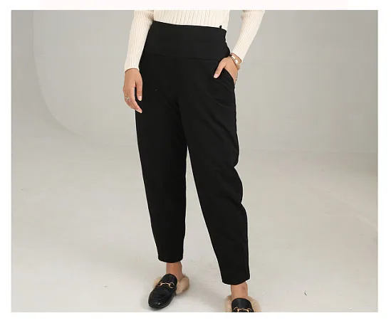 

2023 Women's Clothing New Women's Winter Down Pants Thickened Warm Pants