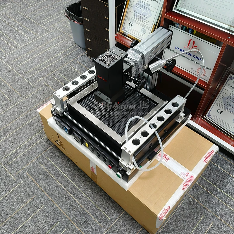 LY ACHI IR PRO SC 적외선 BGA 솔더 리워크 스테이션 마더보드 칩 PCB 복원 및 수리 기계 2800W