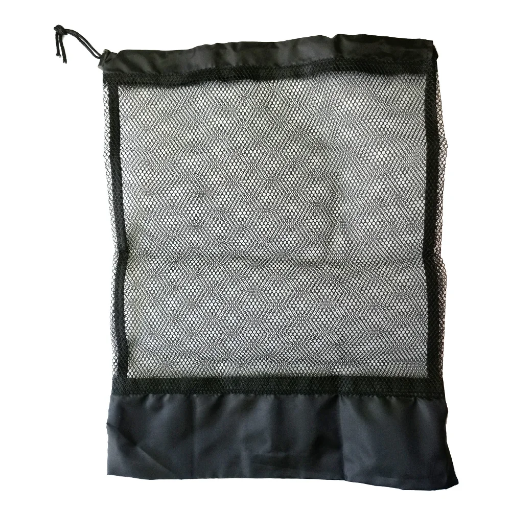 Scuba Diving Drawstring Mesh Bag Snorkel Gear Mask Storage Bag For Diver Swimming Beach Travel 15.5 x 12.5 inch 3