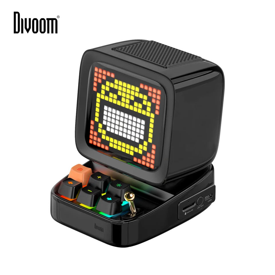 Divoom Ditoo rétro Pixel art Bluetooth Portable haut-parleur réveil  bricolage écran LED par APP Gadget électronique cadeau décoration de la  maison, ✓ Meilleur prix au Maroc et ailleurs