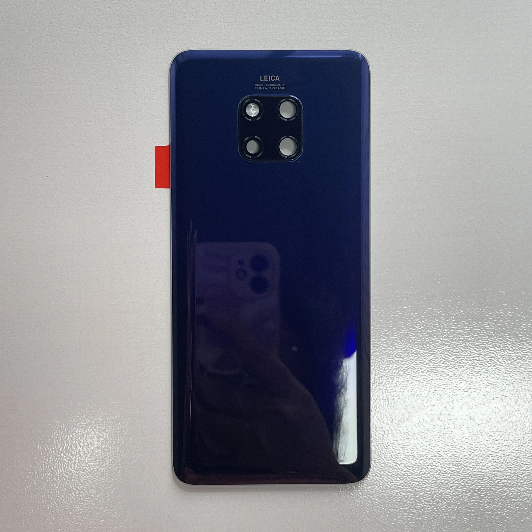 Huawei Mate 20 Pro 후면 배터리 커버 패널 하우징 도어 후면 케이스 (카메라 렌즈 교체 포함) 용 기존 새 후면 유리