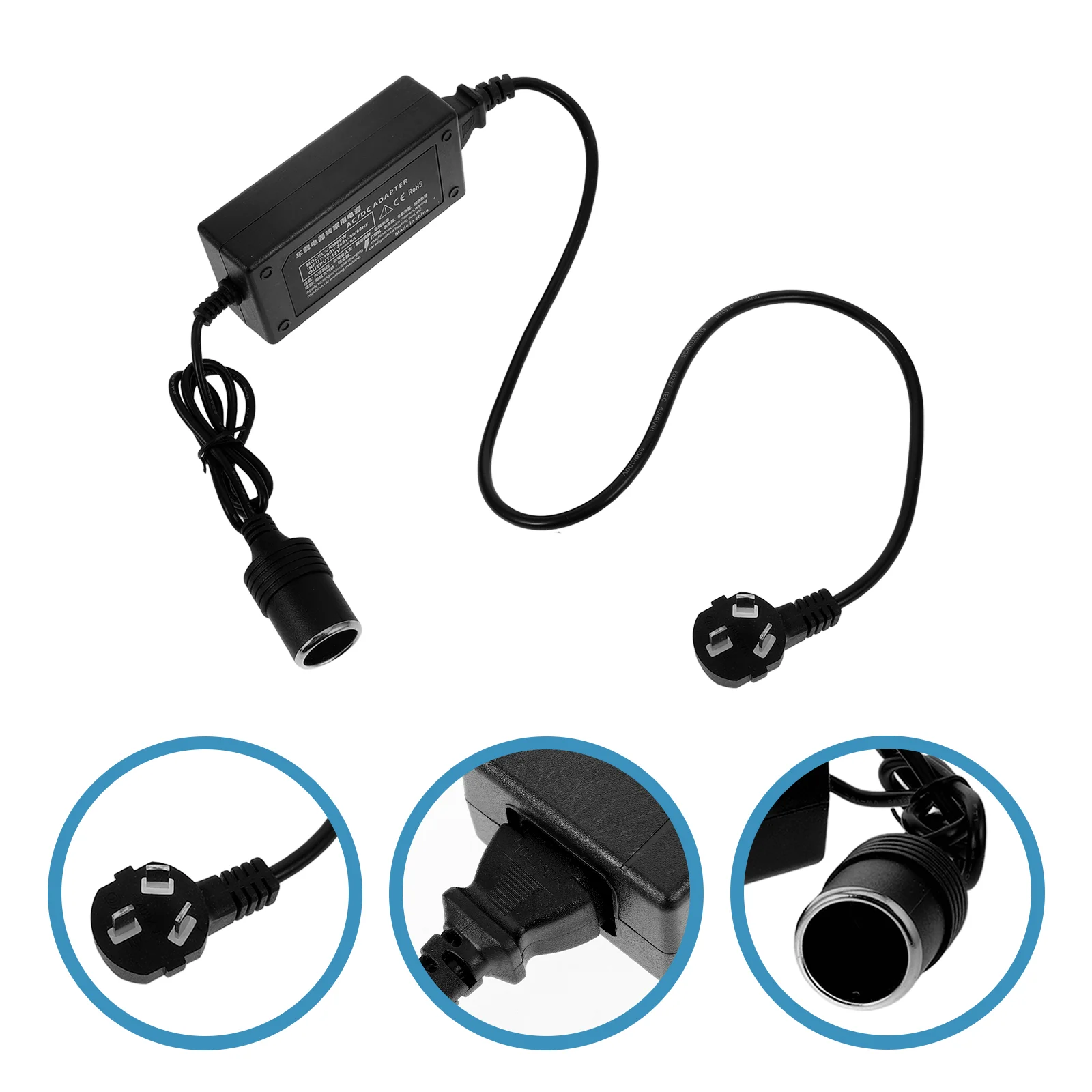 

The Car Power Converter Vehicle Adapter Plug Outlet Inverter Automotive Road Trip Essentials Travel
