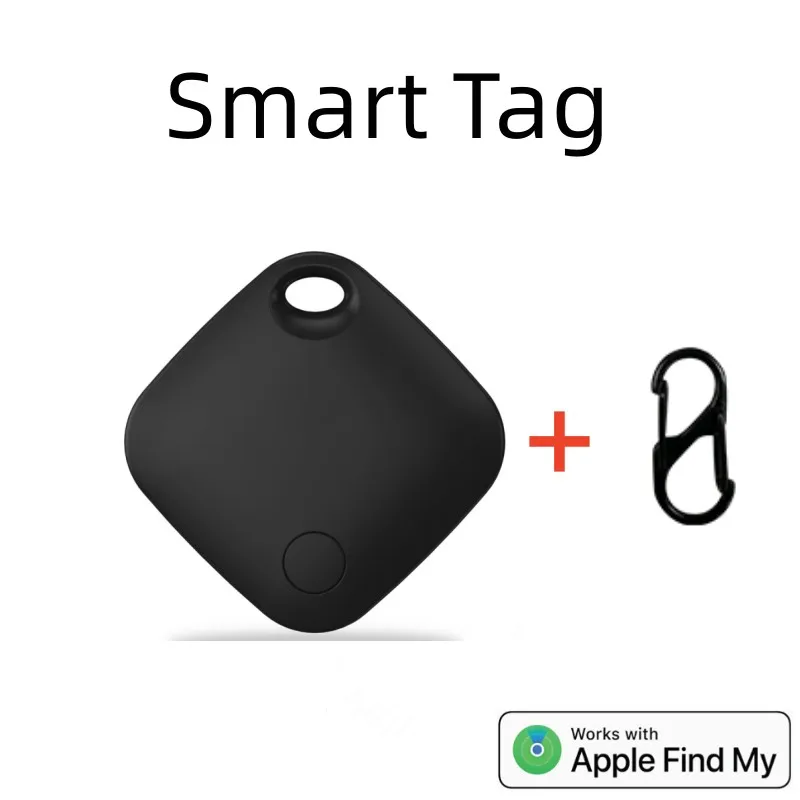 2 Smart Tracker Tags Compatible Find My (Apple) - Localisateur Bluetooth Pour Clés, Portefeuille, Valise