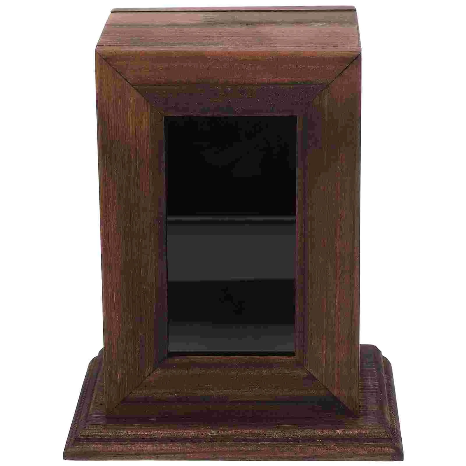 Pet Ashes Cremation Urn Dog Memorial Cinerary Casket Cat Ash Wooden Box